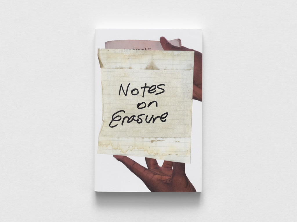 Jasper Marsalis, Crater Speak: Notes on Erasure, 2025