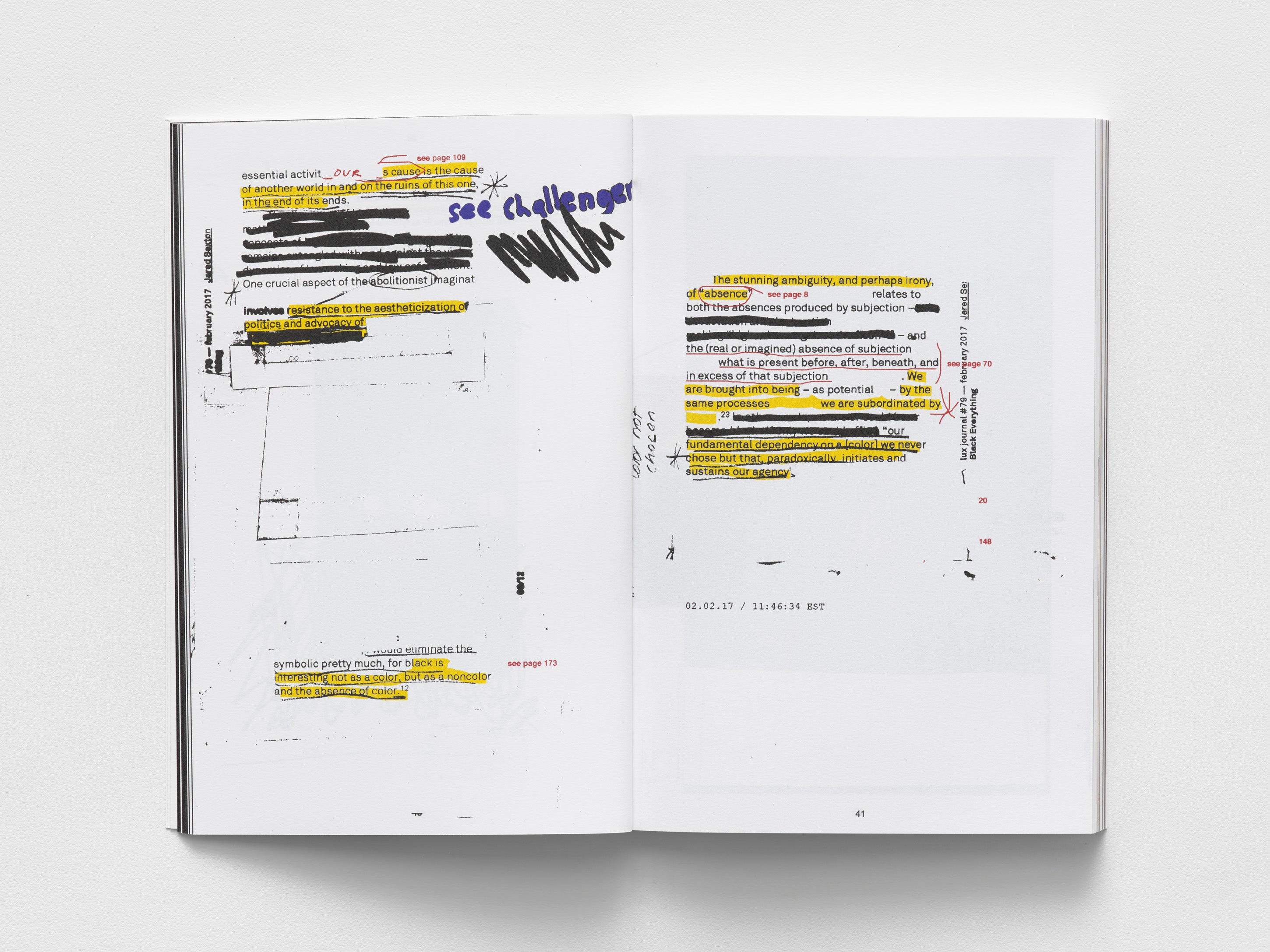 Jasper Marsalis, Crater Speak: Notes on Erasure, 2025